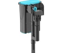 HDOYTXXM Ventilador de líquido en Miniatura Tamaño del Motor de ajo Nivel de Ruido ABS Resistente Ideal para Peces Hábitats Marinos Sistemas de refrigeración Pequeño Externo Abs