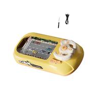HDOYTXXM Volantes educativos, simulador de conducción de juguete, simulado, juego de coches de carreras, carreras de coches para niños pequeños, niños y niñas, volantes musicales