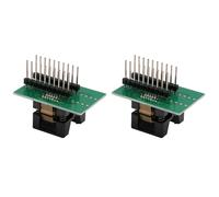 HDOYTXXM Zócalo de Soldadura SSOP20 / TSSOP20 a DIP20, Pasos de 0, 65mm, patrón Robusto para de Prueba de Chip de Placa de Circuito, 2 uds