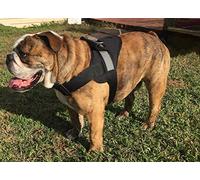 HDP Arnés Suave sin tirones para Perro Grande. Color: Negro