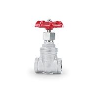 HDPHCRIUN 1/2 quot; 3/4 1 2 Válvula de compuerta Acero Inoxidable SS304 Hilo Femenino, DN15, DN20, DN25, DN32, DN40, DN50, válvula Recta,6 MPa, Uds(DN40)