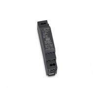 HDR-15-12 - Transformador LED para iluminación LED (riel DIN), MEAN WELL HDR-15-12, 12 V CC, 15 W, 90 x 17,5 x 54,5 mm, color negro