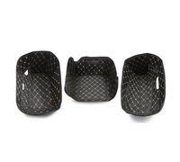 HDRTCBU Protector de Forro de Carga Caja para Equipaje Trasero de Motocicleta, Forro Interior de Caja Lateral Compatible con BMW R 1300 GS 2023 2024 2025, Forro de Maletero(1 Set Gold Wire)