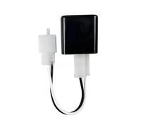HDRTCBU Relé Intermitente Motocicleta Relés Intermitentes LED Electrónicos Para Motocicletas Para Entusiastas Que Buscan Una Mayor Funcionalidad De(Black)