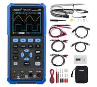 HDS272S Osciloscopio 3 en 1 OWON 70MHz con 2+1 CH con LCD de 3,5 pulgadas con brillo ajustable (osciloscopio + multímetro + generador)