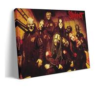 HDSHJFIK Heavy Metal Legend Slipknot Band - Póster decorativo para pared, lienzo e impresión artística moderna, decoración de dormitorio familiar, pósteres de 20 x 30 pulgadas (50 x 75 cm)