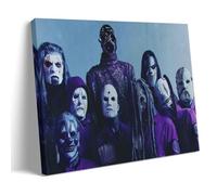 HDSHJFIK Póster clásico de banda de metal pesado Slipknot para miembros, pintura decorativa, lienzo, póster de pared e imagen artística moderna para decoración de dormitorio familiar, 20 x 30 cm