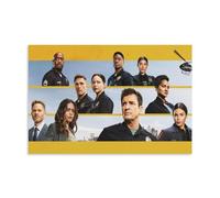 HDSHJFIK Póster decorativo de collage de personajes de la serie dramática policial de The Rookie, póster decorativo de pared e impresión artística moderna para dormitorio familiar, 20 x 30 cm