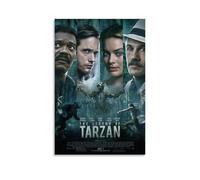HDSHJFIK Póster decorativo de la película de aventuras de La leyenda de Tarzán, póster decorativo de lienzo para pared e imagen artística moderna para decoración de dormitorio familiar, 60 x 90 cm