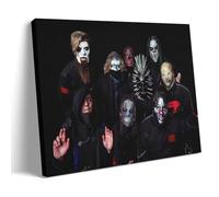 HDSHJFIK Póster decorativo de metal pesado con diseño de banda Slipknot, póster decorativo para pared e impresión artística moderna para dormitorio familiar, pósteres de 20 x 30 pulgadas (50 x 75 cm)