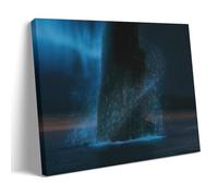 HDSHJFIK Póster decorativo de película de terror de barco fantasma Liberación de almas heridas, póster decorativo de pared e imagen artística moderna para decoración de dormitorio familiar, 50 x 75 cm