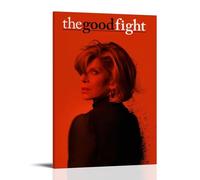 HDSHJFIK Póster decorativo para pared de The Good Fight Suspense Drama de terror, lienzo decorativo para pared e impresión artística moderna para decoración de dormitorio familiar, 40 x 60 cm