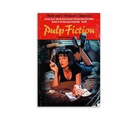 HDSHJFIK Pulp Fiction - Póster decorativo de películas nostálgicas y excelentes, lienzo para pared e impresión artística moderna para dormitorio familiar, 20 x 30 cm