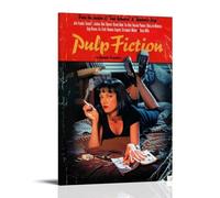 HDSHJFIK Pulp Fiction - Póster decorativo de películas nostálgicas y excelentes, lienzo para pared e impresión artística moderna para dormitorio familiar, 20 x 30 cm