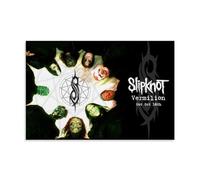 HDSHJFIK Slipknot - Póster decorativo de banda de metal alternativo, lienzo para pared e impresión artística moderna para decoración de dormitorio familiar, 50 x 75 cm