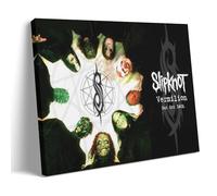 HDSHJFIK Slipknot - Póster decorativo de banda de metal alternativo, lienzo para pared e impresión artística moderna para decoración de dormitorio familiar, 40 x 60 cm