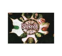HDSHJFIK Slipknot - Póster decorativo de metal pesado, lienzo para pared e impresión artística moderna para decoración de dormitorio familiar, 16 x 24 pulgadas (40 x 60 cm)
