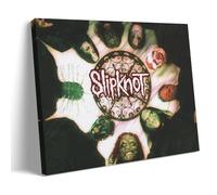 HDSHJFIK Slipknot - Póster decorativo de metal pesado, lienzo para pared e impresión artística moderna para decoración de dormitorio familiar, 60 x 90 cm