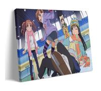 HDSHJFIK Toaru Kagaku No Railgun S Anime - Póster decorativo de pista de patinaje sobre lienzo y pintura artística moderna para dormitorio familiar, 60 x 90 cm