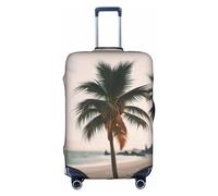 HDSKFNS 2 fundas de maleta con estampado de paloma de dibujos animados para maleta, funda de equipaje de viaje, se adapta a maletas de 18 a 32 pulgadas, White, S