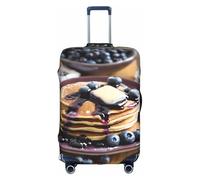 HDSKFNS Blueberry Pancakes01 - Fundas de maleta con estampado para maleta, funda de equipaje de viaje, para maletas de 18 a 32 pulgadas, White, S