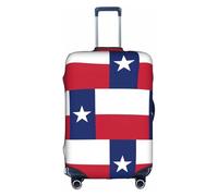 HDSKFNS Fundas para maletas con estampado de la bandera del estado de Texas, para maletas de viaje, para maletas de 18 a 32 pulgadas, White, S