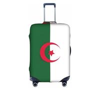 HDSKFNS Fundas para maletas de viaje con estampado de bandera de Argelia para maletas de 18 a 32 pulgadas, White, M