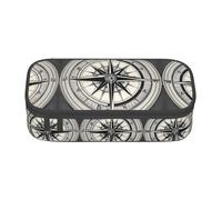 HDSKFNS Law of the Compass Navigation - Estuche para lápices de gran capacidad, ideal para el trabajo y viajes