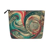 HDSKFNS Not All Who Wander Are Lost - Estuche de maquillaje para mujer con cremallera, color negro