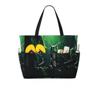 HDSKFNS Owl Beliefs Print Each - Bolsa de viaje de gran capacidad, plegable, con cremallera, para vacaciones