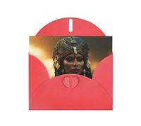HDSKFNS Tarjetas de felicitación impresas de la serie de la tribu del antiguo Egipto de 15,2 x 10,2 cm, tarjetas de papel perlado con sobres, para cumpleaños, boda, condolencias