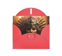 HDSKFNS Tarjetas de felicitación impresas de la serie de la tribu del antiguo Egipto de 15,2 x 10,2 cm, tarjetas de papel perlado con sobres, para cumpleaños, boda, condolencias
