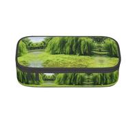 HDSKFNS Willow Tree Print Lápiz Bolsa Lápiz Bolígrafos de artistas, lápices marcador caja de gran capacidad trabajo perfecto viaje