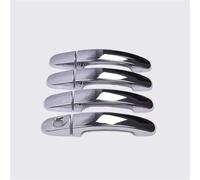 HDSNWG Cubierta De Manija Puerta Coche, Accesorios Decoración Embellecedores Para Ford Para Falcon FG FGX G6E XR6 XR8 XT 2009-2016 Protección(Chrome)