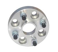 HDSNWG Espaciador de Brida Espaciadores De Adaptador De Cubo 4 * 108 Espaciadores De Rueda Aleación para Peugeot 106 206 307 308 2008 3008 408 406 207 208 301 406 1007 306(20mm Silver)