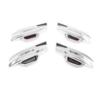HDSNWG Manija De Puerta Coche Cromada Fibra Carbono, Cubierta Cuenco, Pegatina Embellecedora, Accesorios Estilo para Kia para Sorento para MQ4 2021-2026 Cubrir Pegatinas(Silver Handle-Bowl)