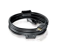 HDSupply Cable HDMI/DVI de alta velocidad con Ethernet (HEAC), 2,00 m, conectores chapados en oro, HDMI 1.3 (1080p 60 Hz), 10,2 GB/s, negro