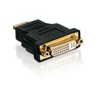 HDSupply HA020 Adapter HDMI - DVI (HDMI Stecker (19pol) auf DVI-D Buchse (24 + 1)), schwarz