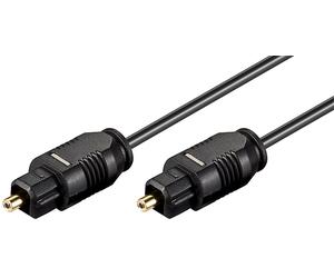 Hdsupply tc010-050 toslink s/pdif cable de audio, fibra óptica, enchu