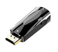 HDTV VGA Adapter Connectors 1080p Video Ausgabe Mit 3 5 MM Unterstützung für Gaming Konsolen und BluRay Spieler