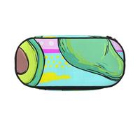HDTVTV Dibujo a Mano Colorido de un Aguacate Estuche para lápices, Estuche portátil con Cremallera, Estuche para cosméticos