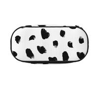 HDTVTV Estampado pictórico de Animal dálmata Estuche para lápices, Estuche portátil con Cremallera, Estuche para cosméticos