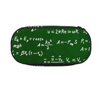 HDTVTV Fórmulas de Ecuaciones matemáticas Estuche para lápices, Estuche portátil con Cremallera, Estuche para cosméticos