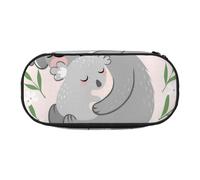 HDTVTV Linda mamá Koala y bebé Estuche para lápices, Estuche portátil con Cremallera, Estuche para cosméticos
