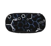 HDTVTV Símbolos químicos de la química Estuche para lápices, Estuche portátil con Cremallera, Estuche para cosméticos