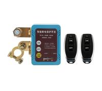 Hduacuge interruptor de parada a distancia de la batería del coche conjunto de interruptor de potencia principal del coche protector antifugas y antifugas, 12 V