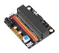 Hduacuge Tarjeta De Extensión -Bit Adaptador de derivación IOBIT V2.0 con Buzzer para BBC: Programación Gráfico Python para Pocos Niños
