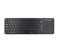 HDWR Inalámbrico, Teclado de Ordenador con Touchpad, Operación Inalámbrica de hasta 10 Metros, Teclado para Juegos, Computadora, Portátil, Negro, USB, typerCLAW-BC130