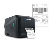 HDWR OPrint-DB200 Impresora de Etiquetas térmica y termotransferible, resolución de 203 dpi, Velocidad de 152.4 mm/s, Interfaz USB y RS-232, con función de Control por aplicación móvil