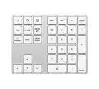 HDWR Portátil, Teclado Numérico con Bluetooth, 2X USB HUB, Inalámbrico, Bloque Numérico, Teclas de Función, Membrana, Módulo de Ahorro de Energía, typerCLAW-BN110